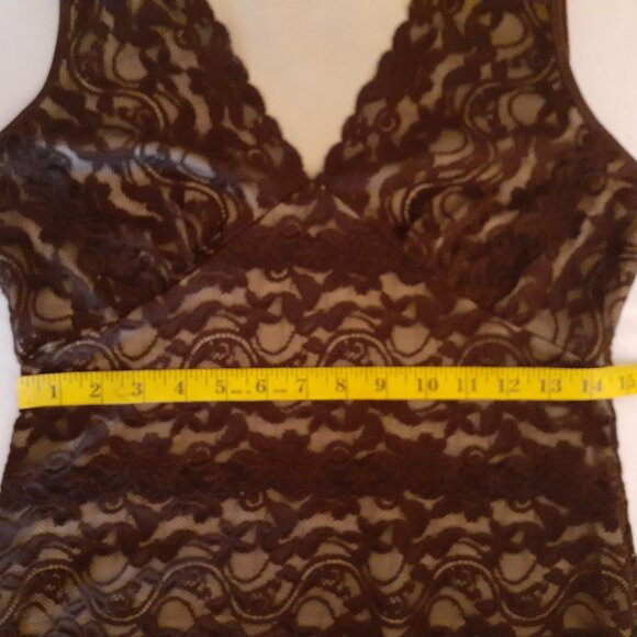 Karen Kane Lace Tank Top - Picture 11 of 13